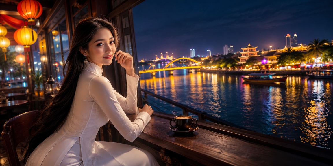 Không khí giải trí casino sôi động tại Sài Gòn với áo dài truyền thống